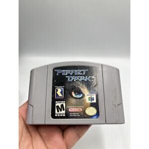 Perfect Dark Nintendo 64 N64 Authentic Tested And Working